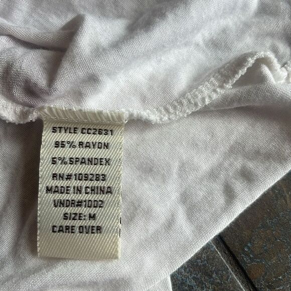 Ocean Drive Womens American Flag Flowy Tank Braided tie Size M - Picture 6 of 8